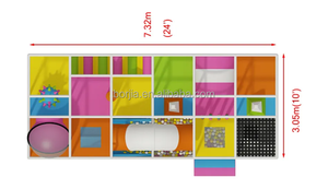 Nuovo <span class=keywords><strong>Design</strong></span> area giochi interna per bambini parco giochi per bambini al coperto morbido parco giochi interattivi per bambini - Product Image 4