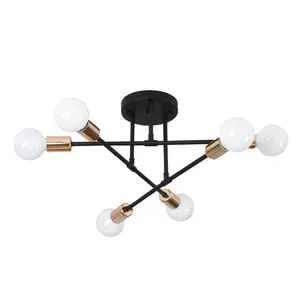 북유럽 거실 천장 램프 간단한 현대 침실 식당 램프 창조적 인 성격 마술 콩 의류 상점 천장