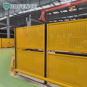 रसद गोदाम विभाजन और कार्गो संरक्षण के लिए नेट-छिद्रित धातु बाड़ लगाना - Product Image 1