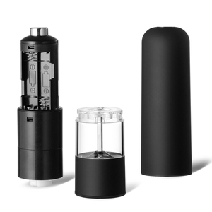 Moulin à sel et à poivre en plastique à piles pour la cuisine, vente en gros - Product Image 4