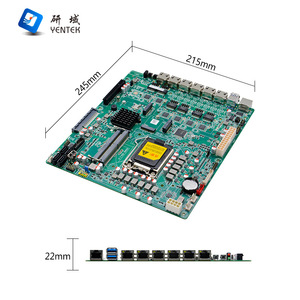 Placa Base Industrial Yentek R591E Z590 LGA1200 M-ATX, 6 Puertos de Red, Canal Dual DDR4, SATA, HDMIVGA - Product Image 1