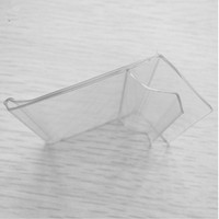 Magasin de détail, supermarché, 8-10mm H, en plastique pvc, étagère en verre, porte-bande de données, 1 pièce