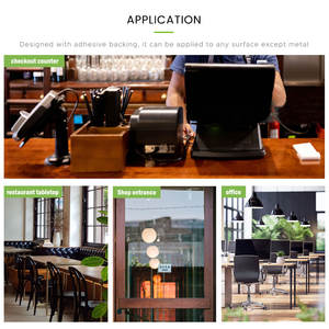 热销防水80毫米环氧NFC贴纸Instagram谷歌评论卡Nfc贴纸标签商业促销 - Product Image 6