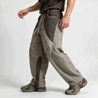 Pantalon de randonnée unisexe résistant à l'eau, séchage rapide, coupe droite décontractée, style cargo, pour couples