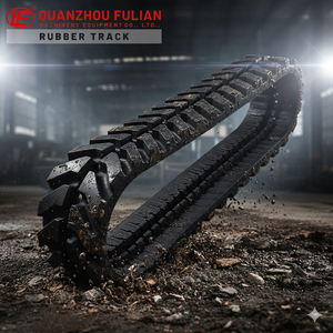 Резиновые гусеницы <span class=keywords><strong>300x109x36</strong></span> для мини-экскаватора NISSAN NS25, детали ходовой части - Product Image 1