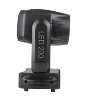 Joyfirst 200W LED Mini Sharpy Strobe Regenbogeneffekt 200W LED Beam Moving Heads Bühnenbeleuchtung mit LED-Kreis Kartonverpackung