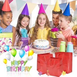Medium Premium Paper Gift <b>Bags</b> Party Glossy <b>Bags</b> with Handles Tags Durable Bulk Paper Shopping <b>Bag</b> Eco-Friendly Kraft Paper <b>Bag</b> - Product Image 4