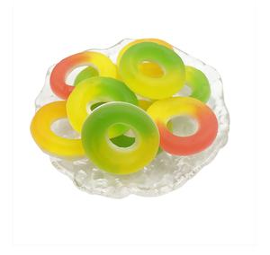 Novedad en forma de donut, caramelos de gelatina recubiertos de azúcar, caramelo de mascar con sabor a fruta - Product Image 6