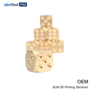 Латунные металлические однотонные кубики, отполированные вручную барные принадлежности, креативный подарок, сито для Маджонга - Product Image 1