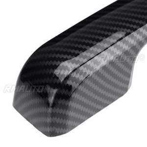 Coques de poignées de portières de voiture avec clé intelligente + Ensemble de garnitures de panneaux de poignées de portières extérieures pour Ford F-150 F150 F-250/HD F-350/HD 15-19 - Product Image 6