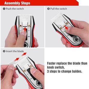 Porte-outil grattoir pour le nettoyage des autocollants de fenêtre, des étiquettes, du mastic, de la peinture et de la colle - Product Image 4
