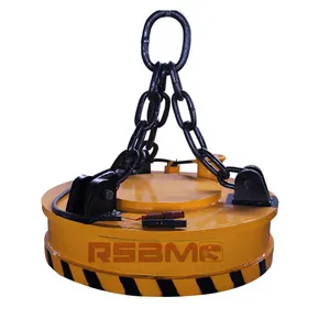 Mobile Crane Circular Electro Mine High Quality Electric Magnet Electromagnetic Chuck Lifting Magnet