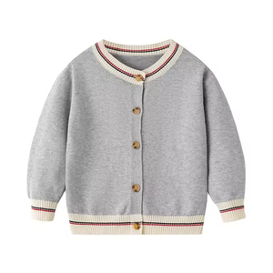 Nouveaux Manteaux et Hauts d'Automne pour Bébés, Pulls Rayés pour Enfants, Vente en Gros, Techniques d'Impression pour Garçons et Filles - Product Image 1