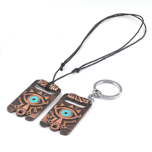 Collar con Colgante de Ojos de The Legend of <span class=keywords><strong>Zelda</strong></span>: <span class=keywords><strong>Breath</strong></span> of the Wild, Juego de Anime - Product Image 2