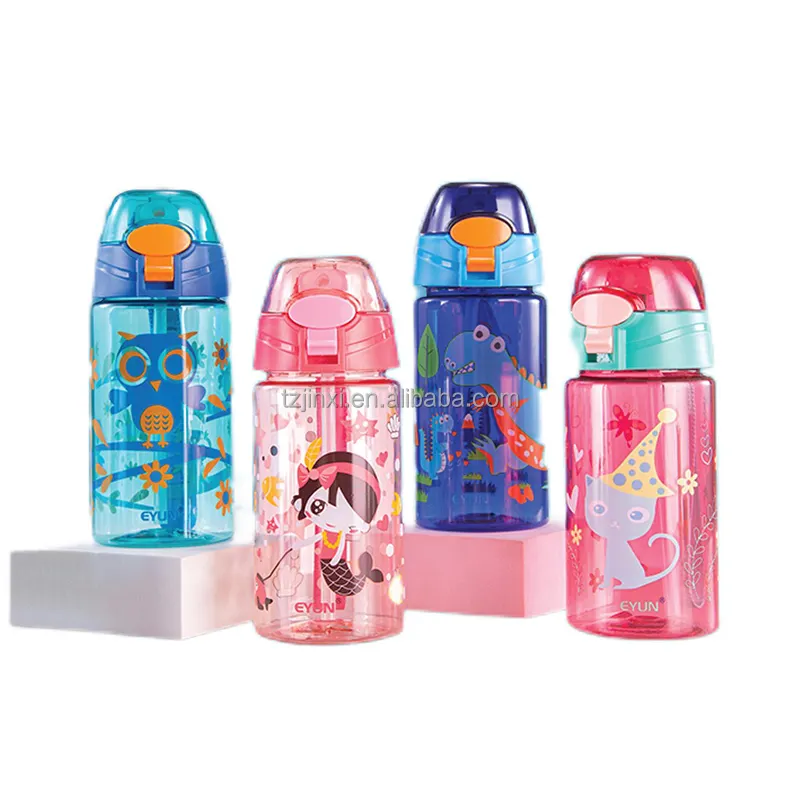 16 Unzen isolierte Edelstahl-Wasser-Trinkflasche für Kinder niedliches Design für Jungen Mädchen mit individuellem Logo 21 Unzen Kapazität
