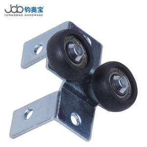 Junaobao cửa trượt con lăn nhựa trên phụ kiện giá rẻ đồ nội thất phần cứng con lăn bánh xe lăn cho đồ nội thất - Product Image 5