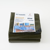 Rouleau de bâche PE vert foncé 140 g/m² résistant aux UV, bâche Lona pour la couverture des fermes et des serres