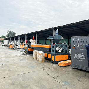 เครื่องผลิตเม็ดพลาสติกแบบฉีดขึ้นรูปสามเฟส แบบสกรูเดี่ยว ไม่หยุดทำงาน ไม่ใช้น้ำ แบบโมดูลาร์ ประหยัดพื้นที่ - Product Image 1