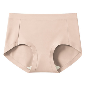 Culottes taille haute pour femmes, 100% coton, respirantes, antibactériennes, confortables, sous-vêtements - Product Image 3
