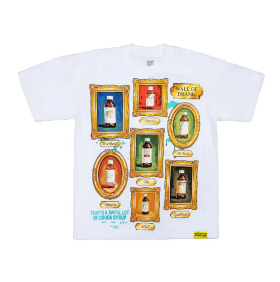 T-shirt Mur Blanc de Boissons