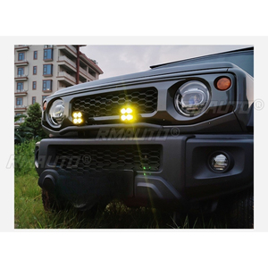 สำหรับ Suzuki Jimny JB74 2019-2024 ชุดแต่งกันชนหน้าพร้อมขายึดไฟสปอร์ตไลท์ อุปกรณ์ตกแต่งรถยนต์ ชุดไฟสปอร์ตไลท์ อะไหล่ตกแต่ง - Product Image 5