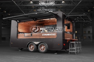 Gray Luxury Dining Car for Sale/wholesale Price Towing Scenic Outdoor Dining Car - Product Image 3