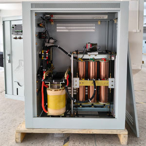Gerilim sabitleyici üç fazlı 150KW SBW-S-150KVA 380V 415V 440V 480V 220V yüksek verimli otomatik voltaj regülatörü bakır - Product Image 1