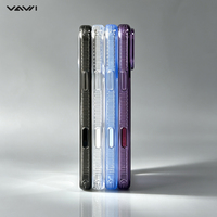 Coque magnétique VAWI B559 transparente rigide en PC avec chargement sans fil et antidérapante pour iPhone 17 18 Pro Max