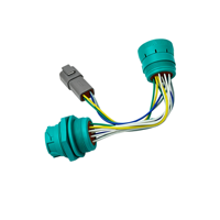 Cable de Conexión de Terminal de Diagnóstico Automotriz OBD, Cable Divisor en Y de 9 Pines Macho a Hembra, Arnés de Cableado Automotriz Personalizado de Fábrica OEM