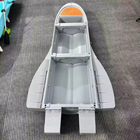 Nouveau bateau de pêche commercial pliable portable en polyéthylène de haute qualité, mini-bateau à moteur MIDELI