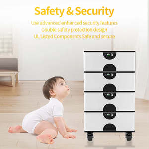 OEM Stackable Battery Home <b>Energy</b> <b>Storage</b> 10-20Kw 51.2V IP65 CAN Wind Solar Power <b>System</b> Stackable <b>Energy</b> <b>Storage</b> <b>System</b> OEM 10k - Product Image 3