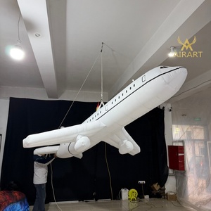 Modèle d'avion gonflable simulé de 4 m sur mesure pour exposition thématique de musée - Product Image 5