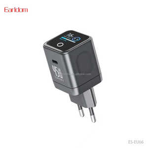 Chargeur mural USB Earldom 45W PD, adaptateur de charge rapide Type-C PC EU66 - Product Image 1