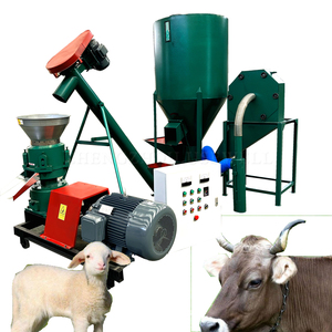 Hammermühle Schweinefutter Tierfutter Geflügelfutter Pelletproduktionslinie Maschinen für Geflügelfutter - Product Image 6