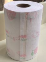 Ligne de production automatique de rouleaux de papier essuie-tout géants avec PLC et moteur, fabrication de serviettes de cuisine à grande vitesse