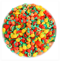 Vente en gros de figurines de fruits en résine réalistes, petites, bon marché, miniatures, produits alimentaires pour maison de poupée, jouets pour enfants, cadeaux en sachet surprise