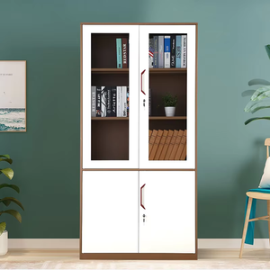 Moderno archivador de oficina de 3 capas archivador de acero con 3 puertas para oficina en casa o escuela precio de fábrica - Product Image 2