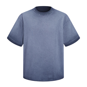 <span class=keywords><strong>เสื้อ</strong></span>ยืดคุณภาพสูงแบบยูนิเซ็กส์ สีพื้นเรียบ <span class=keywords><strong>ป</strong></span>รับแต่งได้ พิมพ์ลายด้านหลัง ขอบรุ่ย ดีไซน์ขาดๆ - Product Image 5