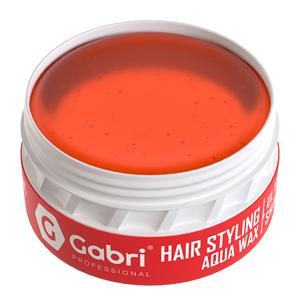 Cire coiffante rétro professionnelle Gabri Aqua Wax Ultra Strong 150 ml à base d'eau, parfum mangue, tenue longue durée - Product Image 6