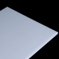 Feuilles de plastique de découpe laser de diffuseur acrylique blanc opale 2mm 3mm