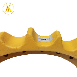 Peças sobressalentes escavadeira e escavadeira Track Chain Drive Roda dentada D39PX-21 <span class=keywords><strong>Sprocket</strong></span> - Product Image 3