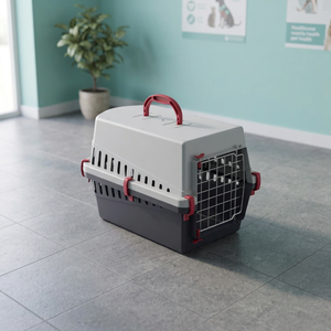 Transportadora de Mascotas de Plástico Resistente, Estilo Lujoso con Características Ajustables y Transpirables para Perros y Gatos - Hecho en Italia - Product Image 2