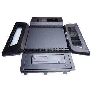 Cubierta Personalizable para Camioneta <span class=keywords><strong>4x4</strong></span>, Compatible con <span class=keywords><strong>Toyota</strong></span> <span class=keywords><strong>Tundra</strong></span> de 5.5 y 6.5 pies, de Aluminio/Acero con Ventanas de Vidrio - Product Image 2