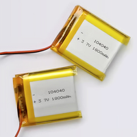 Batterie à semi-conducteurs 104040-1800mAh pour lampe anti-moustiques et surveillance de sécurité avec 500 cycles