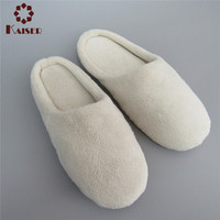 Chaussons d'hôtel jetables blancs personnalisés, chaussons d'hôtel/spa de haute qualité