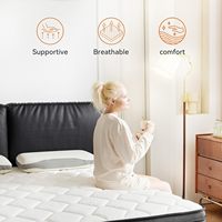 Modernes Design Hochdichte Latex-Gel-Memoryschaum-Matratze in Box Kühlende Taschenfederkern-Komprimierte Matratze für Krankenhäuser Online Bestellbar
