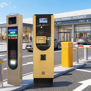 Sistema de estacionamiento inteligente llave en mano, fácil de instalar, con barrera de reconocimiento de matrículas y kiosco autoservicio para uso en centros comerciales. - Product Image 1