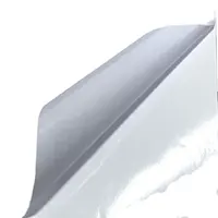 Широкоформатный белый высокоглянцевый экологически чистый Самоклеящийся винил для печати, 100 микрон, белый ПВХ-стикер, виниловый рулон