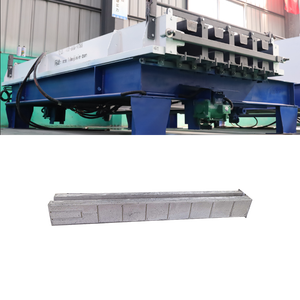 Machine de fabrication de poteaux de clôture en béton en forme de H et de T à longueur réglable, contrôlée par PLC, capacité 3700x1550x1550mm, LIBO - Product Image 2