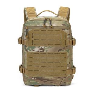 Mochila Táctica de Camuflaje para Exteriores, Multifuncional, con Forro de Nailon, para Actividades al Aire Libre - Product Image 1